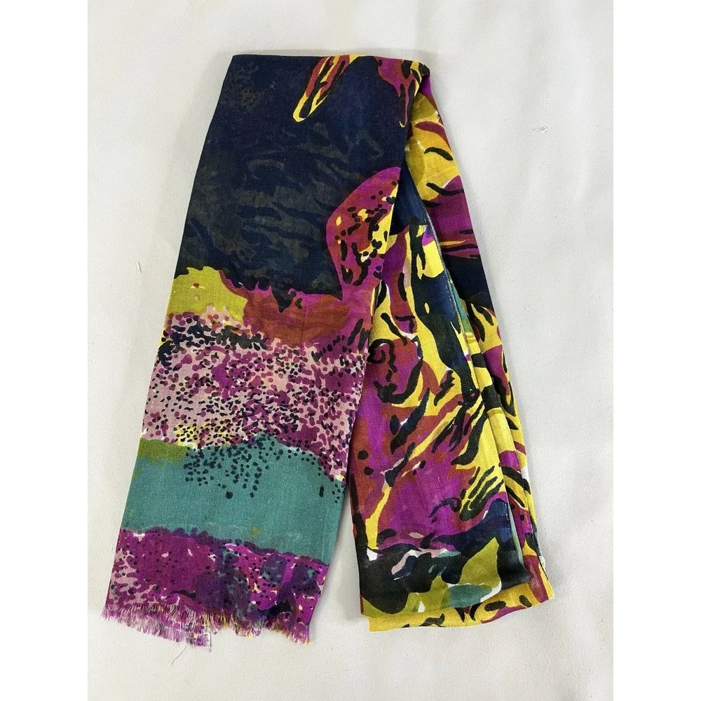 Unbranded Women's Scarf Wrap Multicolor 62